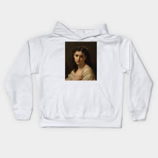 Thoughts Far Away by Hugues Merle Kids Hoodie